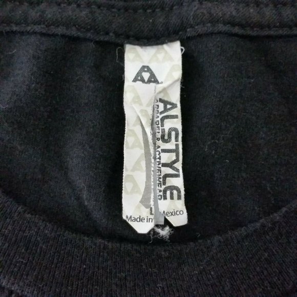 Fall Out Boy Save Rock and Roll Tour 2013 Mens Large Black Tee Shirt Short Sleev - Picture 7 of 8